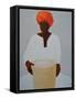 Drummer, Red Turban-Lincoln Seligman-Framed Stretched Canvas