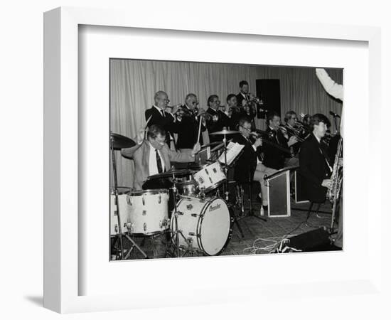 Drummer Ronnie Verrell and the Sound of 17 Big Band at the Fairway, Welwyn Garden City, Herts, 1991-Denis Williams-Framed Photographic Print