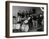 Drummer Ronnie Verrell and the Sound of 17 Big Band at the Fairway, Welwyn Garden City, Herts, 1991-Denis Williams-Framed Photographic Print