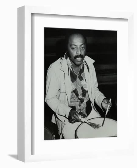 Drummer Roy Haynes at the Capital Radio Jazz Festival, London, 1980-Denis Williams-Framed Photographic Print