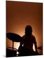 Drummer-David Ridley-Mounted Photographic Print
