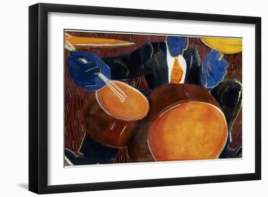 Drummer-Gil Mayers-Framed Giclee Print