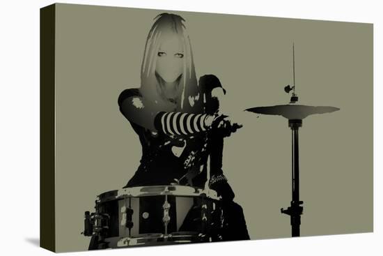 Drummer-NaxArt-Stretched Canvas