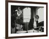 Drummers Jack Parnell and Barrett Deems, London, 1984-Denis Williams-Framed Photographic Print