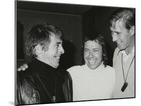 Drummers Kenny Clare, Les Demerle and Jack Parnell, London, 1979-Denis Williams-Mounted Photographic Print