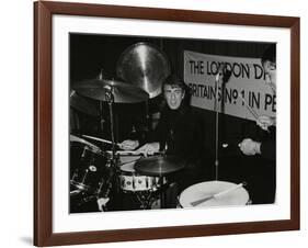 Drummers Kenny Clare Les Demerle, London 1979-Denis Williams-Framed Photographic Print