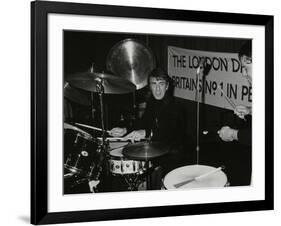 Drummers Kenny Clare Les Demerle, London 1979-Denis Williams-Framed Photographic Print