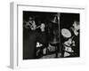 Drummers Les Demerle and Kenny Clare, London, 1979-Denis Williams-Framed Photographic Print