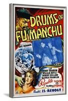 Drums of Fu Manchu-null-Framed Art Print