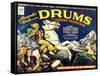 Drums, Valerie Hobson, Sabu, 1938-null-Framed Stretched Canvas