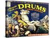 Drums, Valerie Hobson, Sabu, 1938-null-Stretched Canvas