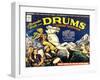 Drums, Valerie Hobson, Sabu, 1938-null-Framed Photo