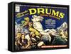 Drums, Valerie Hobson, Sabu, 1938-null-Framed Stretched Canvas