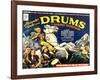 Drums, Valerie Hobson, Sabu, 1938-null-Framed Photo