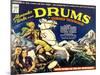 Drums, Valerie Hobson, Sabu, 1938-null-Mounted Photo