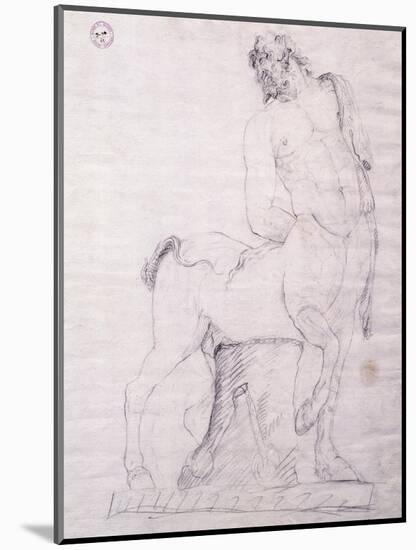 Drunk Centaur-Antonio Canova-Mounted Giclee Print