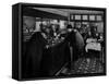 Drunk Male Patron at an Speakeasy in the Business District Protected From Police Prohibition Raids-Margaret Bourke-White-Framed Stretched Canvas