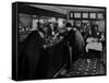 Drunk Male Patron at an Speakeasy in the Business District Protected From Police Prohibition Raids-Margaret Bourke-White-Framed Stretched Canvas