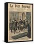 Drunkards in Berlin, Illustration from 'Le Petit Journal', Supplement Illustre, 17th March 1907-French School-Framed Stretched Canvas