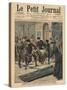 Drunkards in Berlin, Illustration from 'Le Petit Journal', Supplement Illustre, 17th March 1907-French School-Stretched Canvas