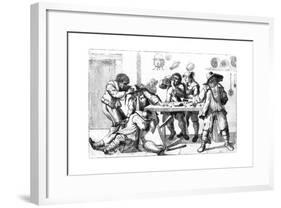 Drunken Figures, C17th Century-null-Framed Giclee Print