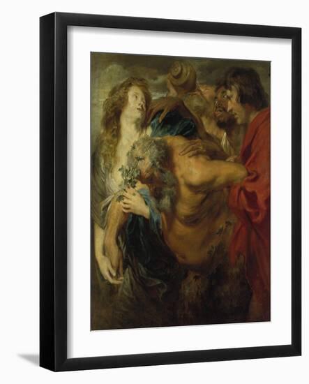 Drunken Silen, C. 1620-Sir Anthony Van Dyck-Framed Giclee Print