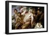 Drunken Silenus Supported by Satyrs-Sir Anthony Van Dyck-Framed Giclee Print