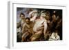 Drunken Silenus Supported by Satyrs-Sir Anthony Van Dyck-Framed Giclee Print