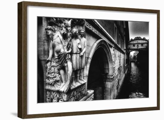 Drunkenness of Noahae on the Corner of the Dogeaes Palace Leading to the Aeponte Dei Sospiriae-Simon Marsden-Framed Giclee Print