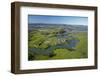 Drury Creek, Acg Strathallan College, and Farmland, Karaka, Auckland, North Island, New Zealand-David Wall-Framed Photographic Print