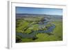 Drury Creek, Acg Strathallan College, and Farmland, Karaka, Auckland, North Island, New Zealand-David Wall-Framed Photographic Print