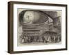 Drury Lane Theatre, Redecorated, Jullien's Promenade Concert-null-Framed Giclee Print