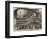 Drury Lane Theatre, Redecorated, Jullien's Promenade Concert-null-Framed Giclee Print