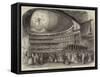 Drury Lane Theatre, Redecorated, Jullien's Promenade Concert-null-Framed Stretched Canvas