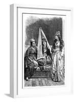 Druze Princess and Lady of the Lebanon, 1895-null-Framed Giclee Print