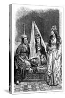 Druze Princess and Lady of the Lebanon, 1895-null-Stretched Canvas