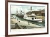 Dry Dock, Newport News, Virginia-null-Framed Art Print