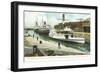 Dry Dock, Newport News, Virginia-null-Framed Art Print