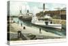 Dry Dock, Newport News, Virginia-null-Stretched Canvas