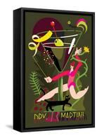 Dry Martini, 2017-Yuliya Drobova-Framed Stretched Canvas