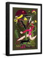 Dry Martini, 2017-Yuliya Drobova-Framed Premium Giclee Print