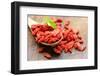 Dry Red Goji Berries for a Healthy Diet-Olga Krig-Framed Photographic Print