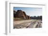 Dry River and Beehive-Like Mounds in the Purnululu National Park-Michael Runkel-Framed Photographic Print