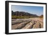 Dry River and the Beehive-Like Mounds in the Purnululu National Park-Michael Runkel-Framed Photographic Print