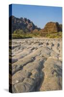 Dry River and the Beehive-Like Mounds in the Purnululu National Park-Michael Runkel-Stretched Canvas