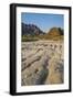 Dry River and the Beehive-Like Mounds in the Purnululu National Park-Michael Runkel-Framed Photographic Print