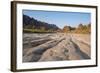 Dry River before the The Beehive-Like Mounds in the Purnululu National Park-Michael Runkel-Framed Photographic Print