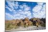 Dry River before the The Beehive-Like Mounds in the Purnululu National Park-Michael Runkel-Mounted Photographic Print