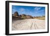 Dry River before the The Beehive-Like Mounds in the Purnululu National Park-Michael Runkel-Framed Photographic Print