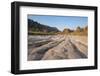 Dry River before the The Beehive-Like Mounds in the Purnululu National Park-Michael Runkel-Framed Photographic Print